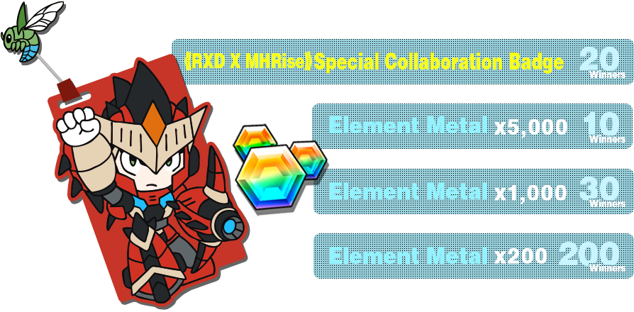 Special Collaboration Badge,Element Metal